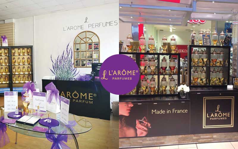 франшиза L`ARÔME perfumes купить франшизу L`ARÔME perfumes