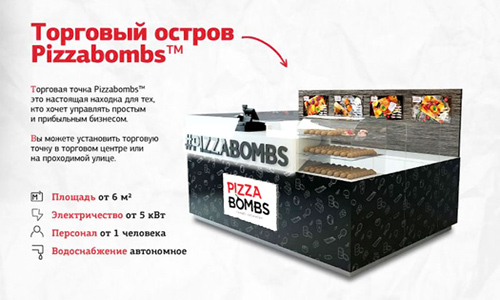 купить франшизу Pizzabombs