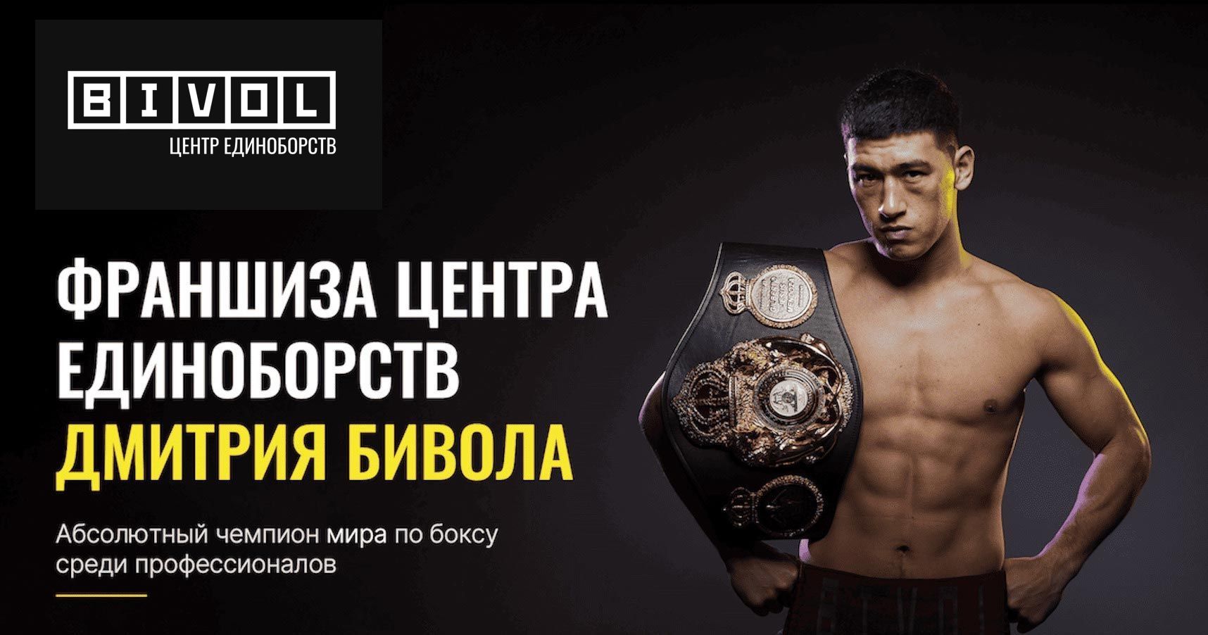 Франшиза центров единоборств Дмитрия Бивола