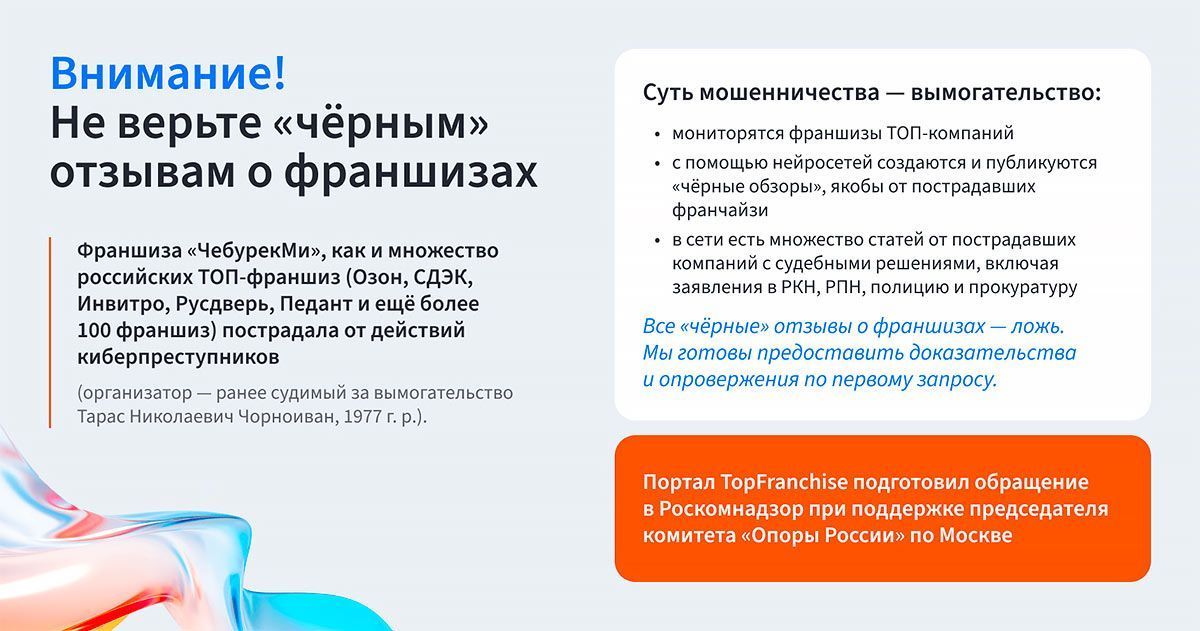 Франшиза ЧебурекМи — стрит-фуд