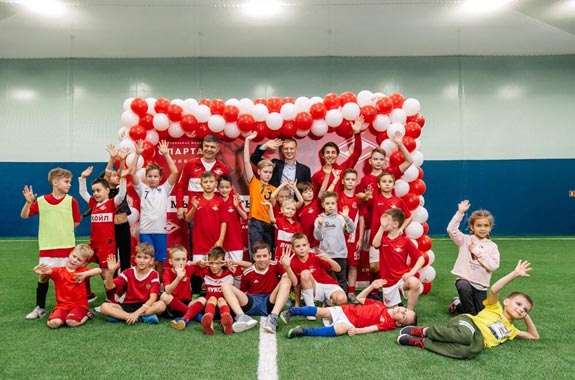 В сети футбольных школ «Спартак Юниор» уже более 80 партнеров