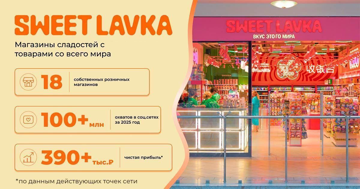 Редкие сладости из Азии, США и Европы, которые хочется пробовать и фотографировать — откройте «Sweet Lavka» <a href="#form">с готовым ассортиментом и доходом от 390 000 ₽</a>