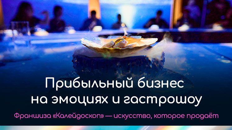 Франшиза KALEIDOSCOPE Art&Dining