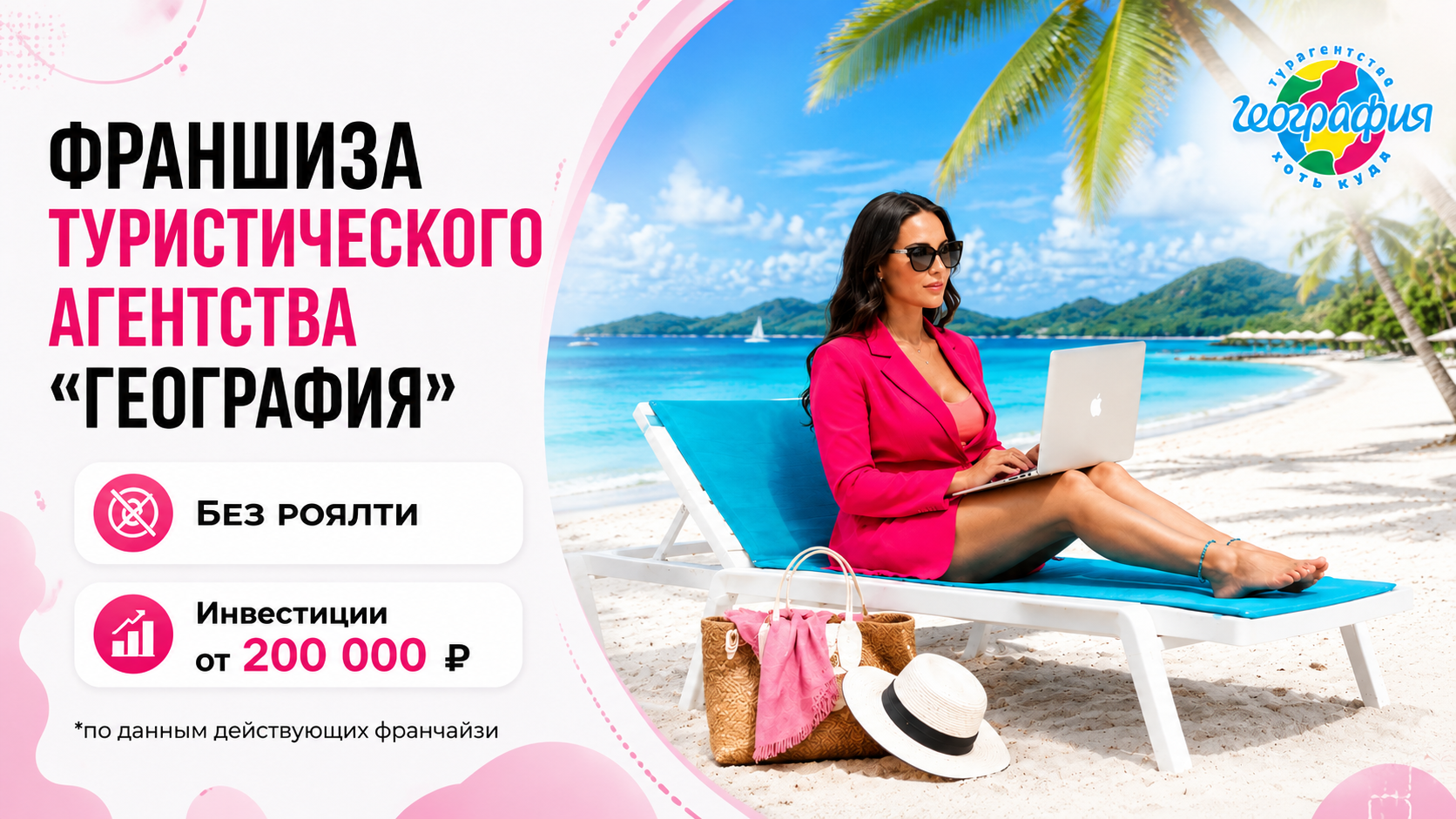 Франшиза «География» — сеть туристических агентств