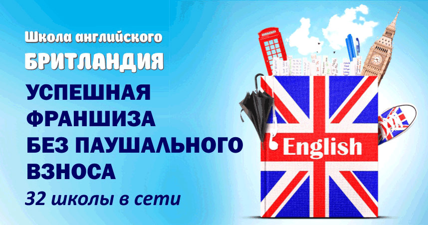 Франшиза школы английского языка «Бритландия»
