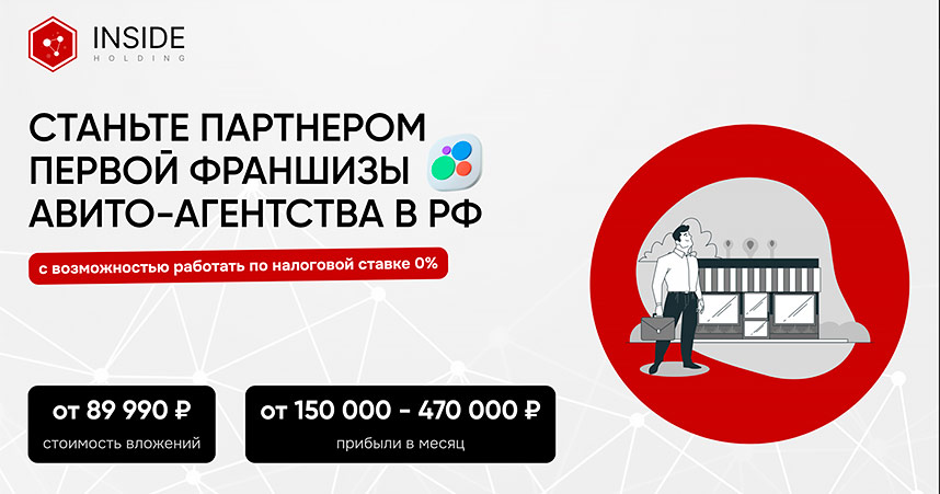 Франшиза Авито-агентства Inside Holding