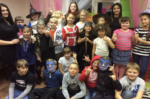 Урок-праздник английского языка Halloween в школах TIME