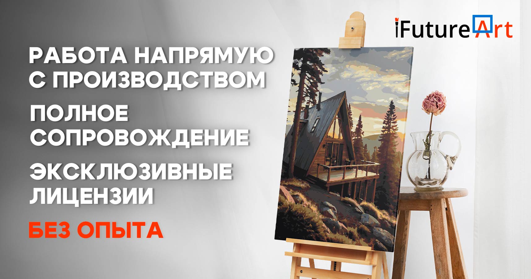 Франшиза продаж картин по номерам «iFutureArt»