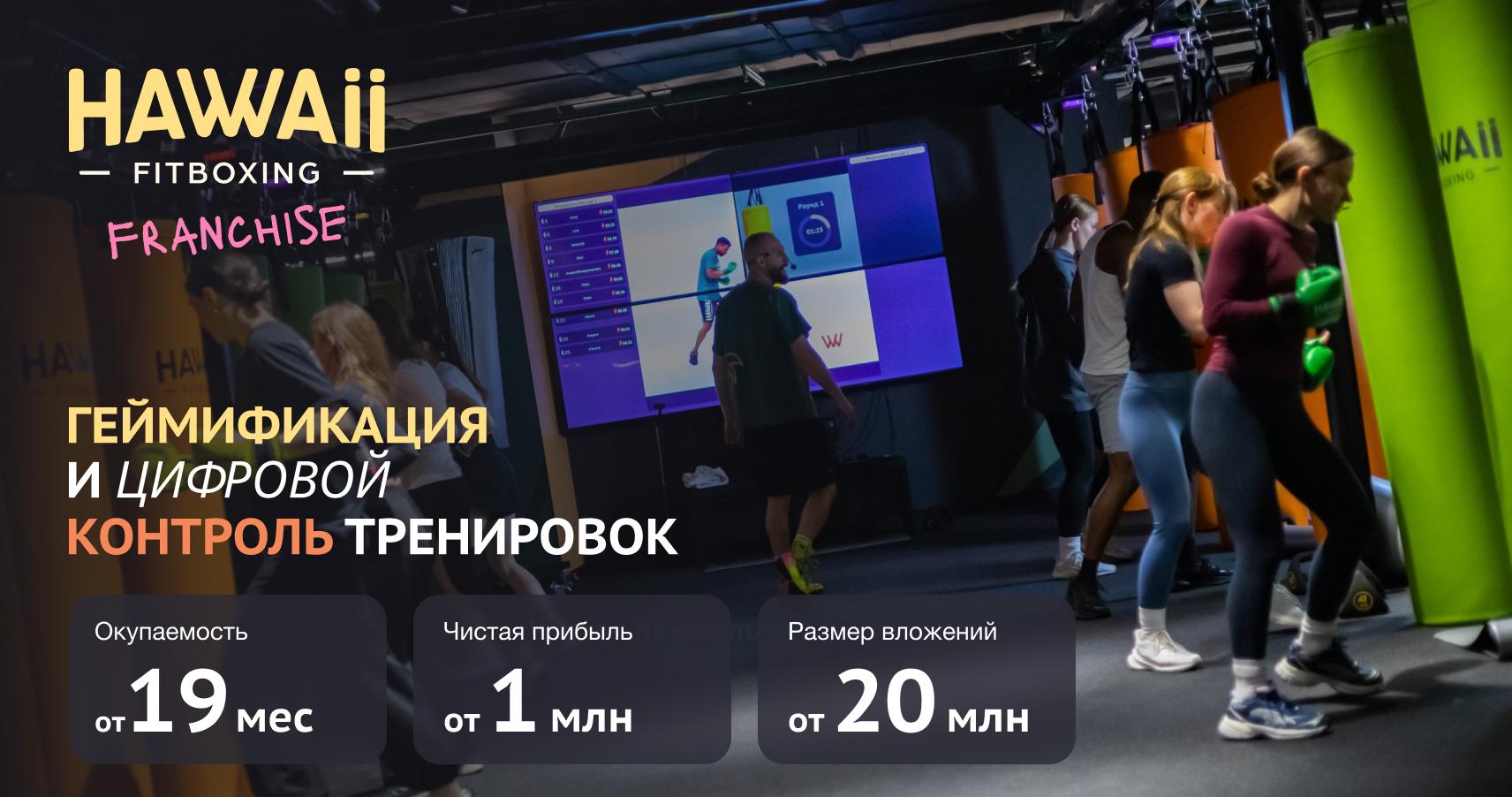Франшиза фитнес-студии Hawaii Fitboxing