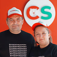 Ирина Марьина и Дмитрий Гончаров, франчайзи СушиSell