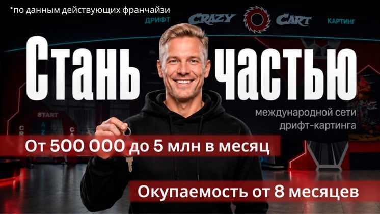 Франшиза Crazy Cart