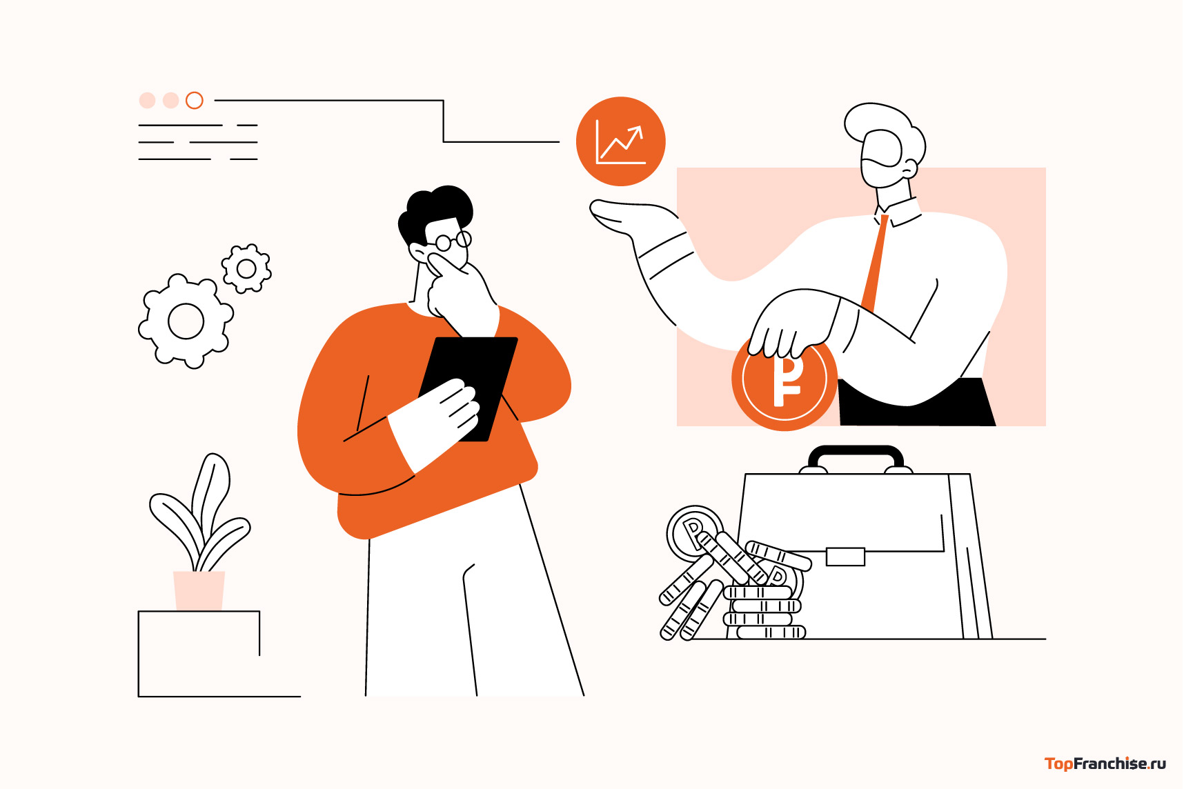 Топ-20 недорогих франшиз 2026 в каталоге Topfranchise