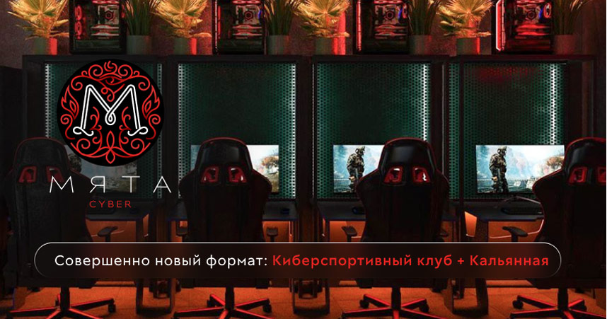 Франшиза киберспортивного клуба Мята Cyber - 0