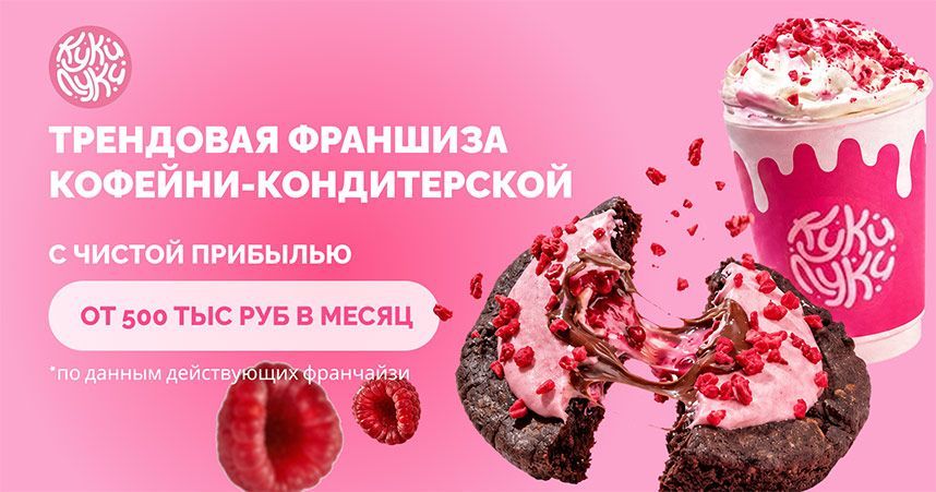Франшиза «Куки Луки» — кофейня-кондитерская