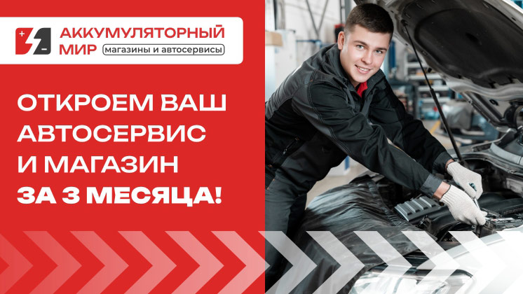 Франшиза Аккумуляторный мир