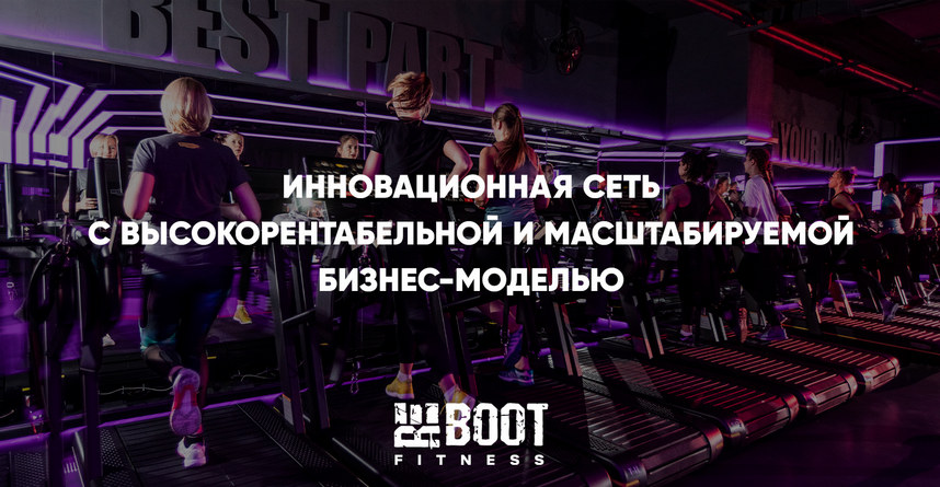 Франшиза сети премиальных спортивных студий REBOOT FITNESS