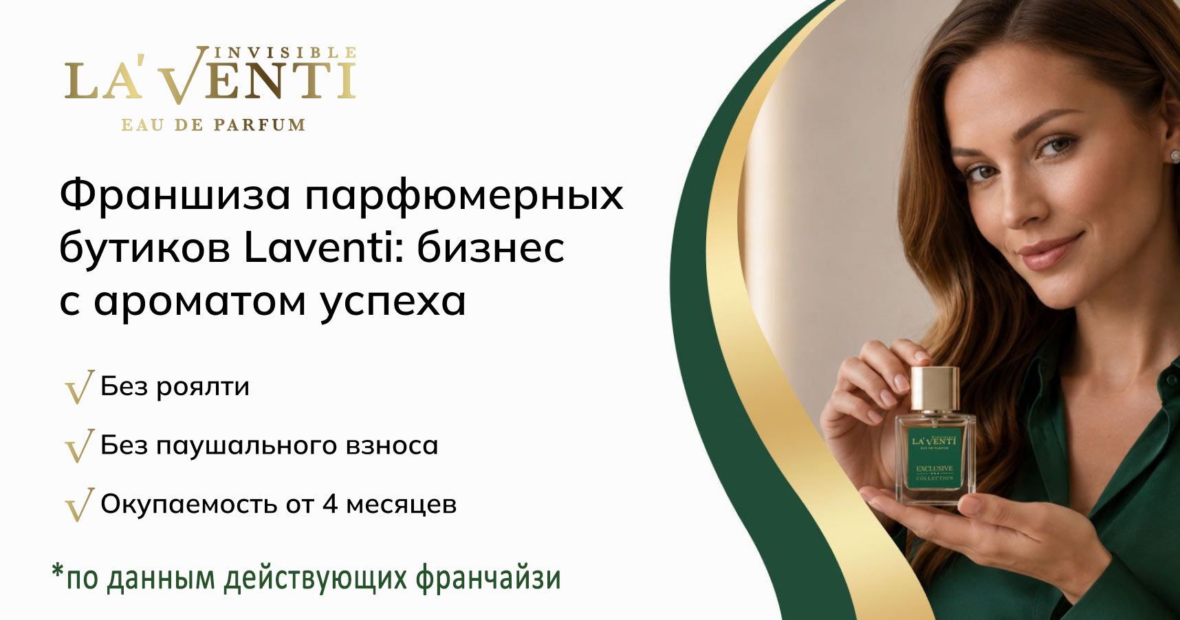 Франшиза La`Venti — парфюмерные бутики