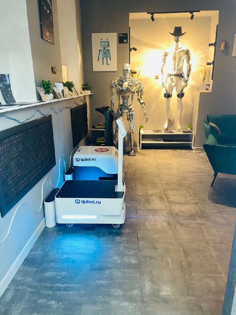 Франшиза магазина роботов Qubot