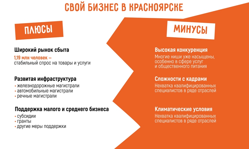 Бизнес идеи в Красноярске