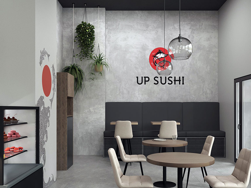 Открытие ресторана UP SUSHI в Дрожжино