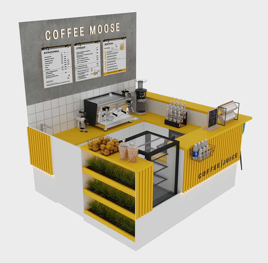 Франшиза Coffee Moose — кофейни формата «кофе с собой»
