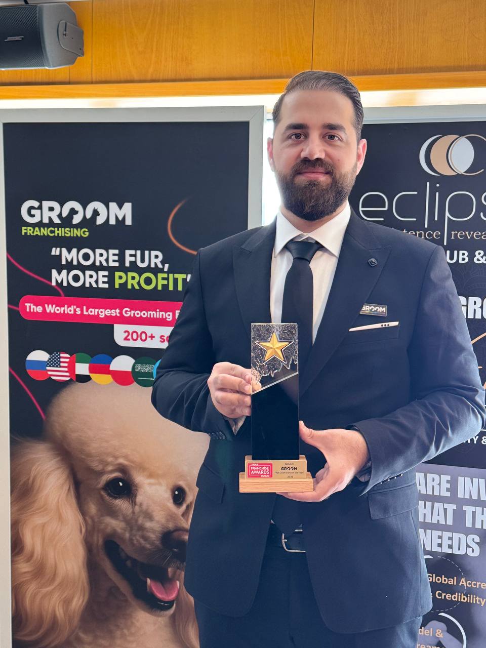 Русский бренд покоряет Дубай: GROOM — лучший мировой салон для животных