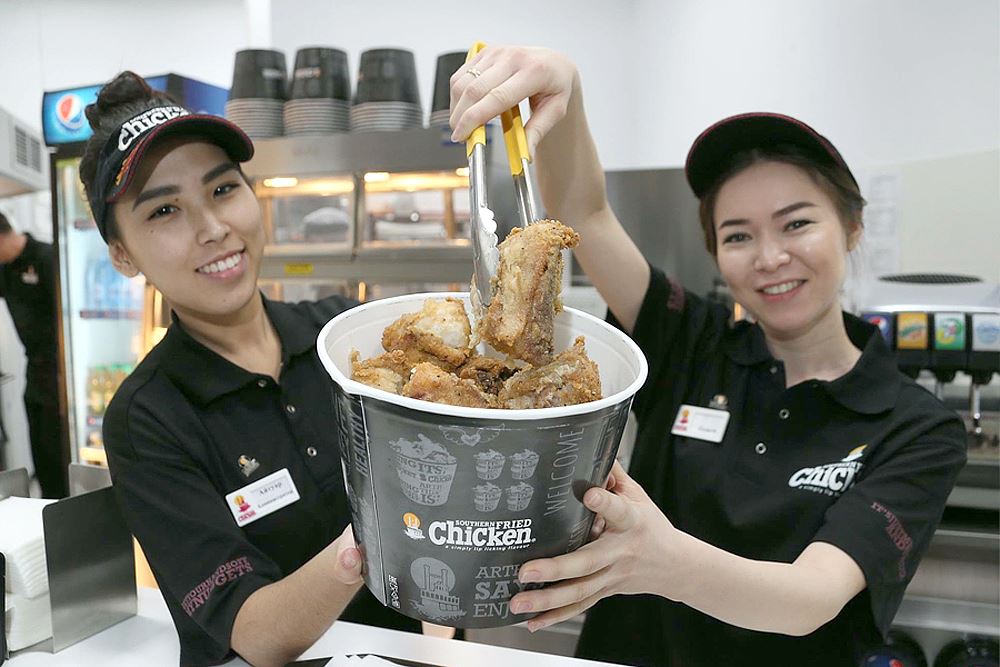 бизнес-модель ресторана фаст фуда Southern Fried Chicken