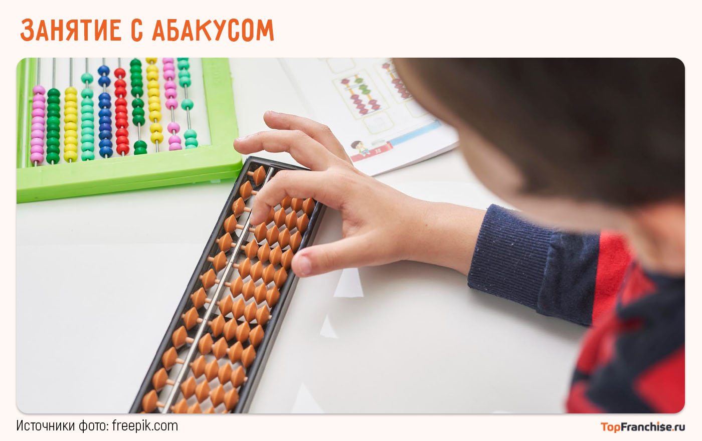 Дети обучаются ментальной арифметике, занятие с абакусом, школа ментальной арифметики для детей