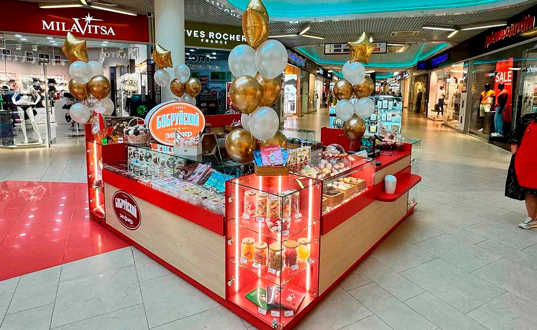 Франшиза кондитерского магазина «Бобруйский зефир»