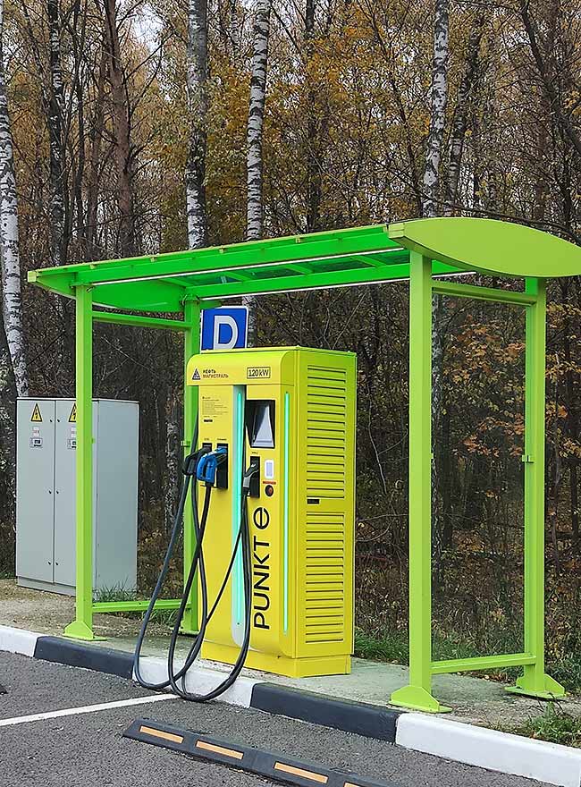 Франшиза зарядных станций для электромобилей PUNKT E