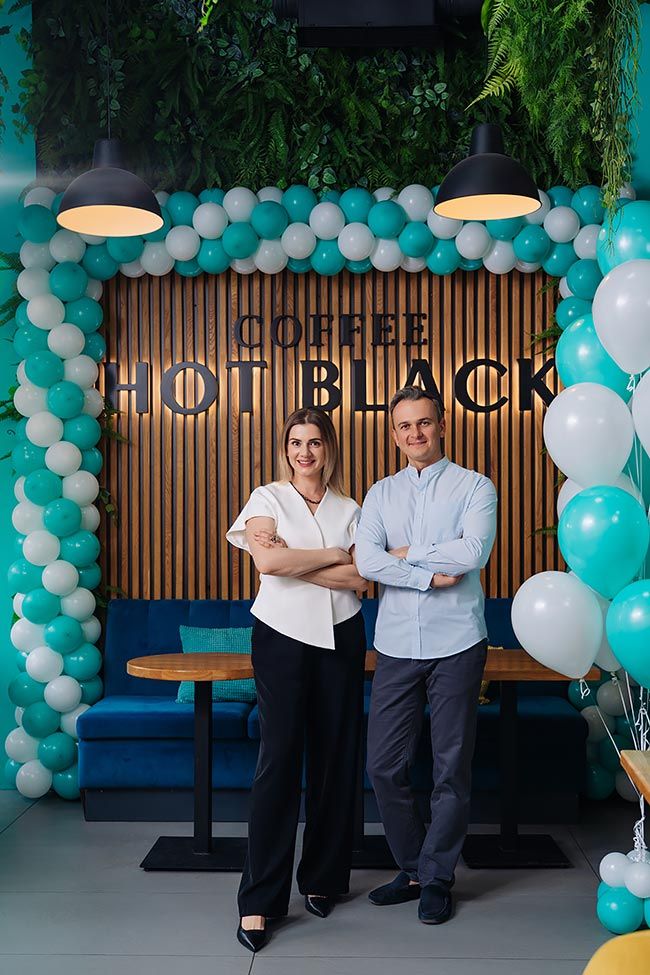 Франшиза кофейни с авторской кухней HOT BLACK