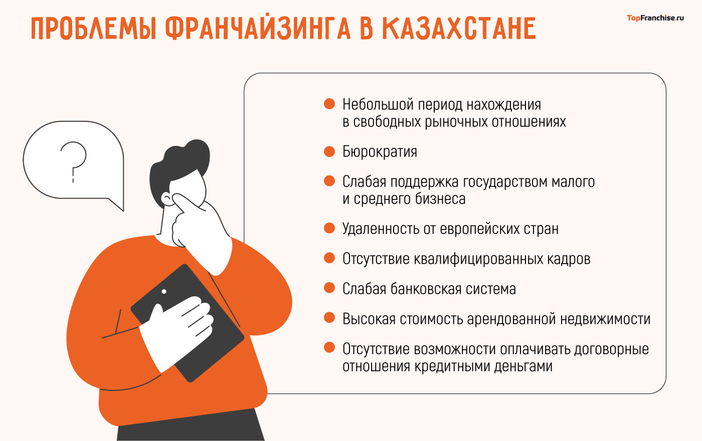 Франчайзинг в Казахстане в 2025 году