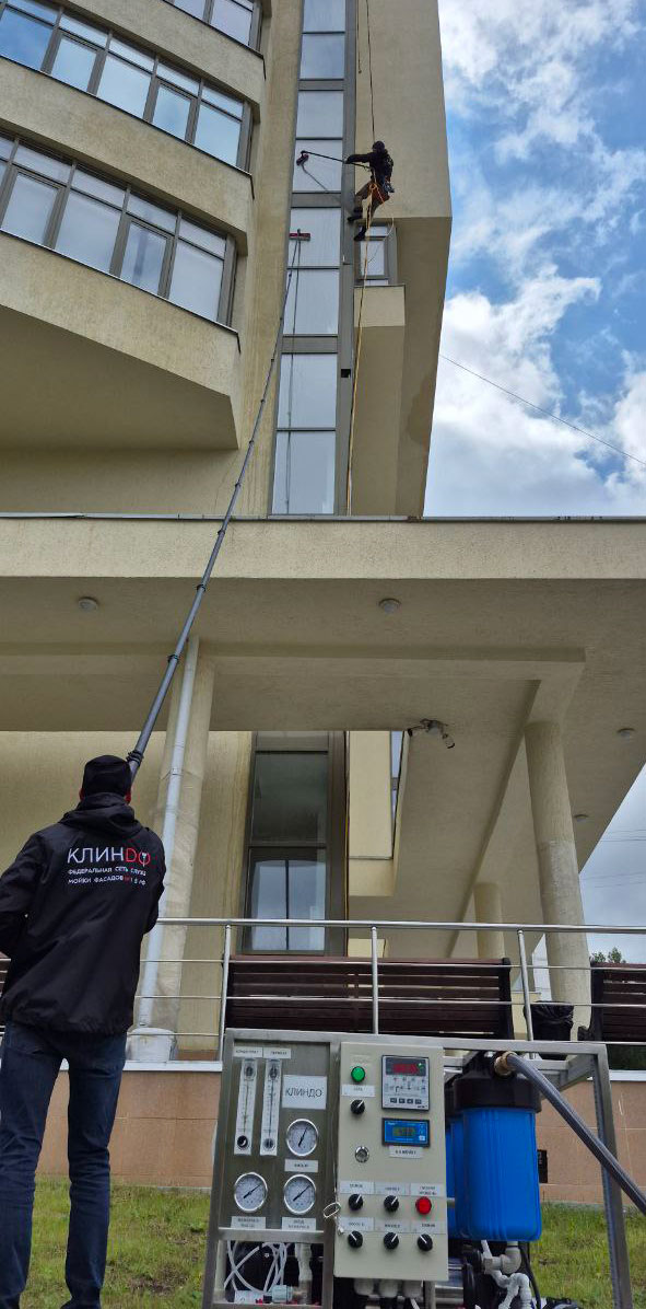 Франшиза инновационной мойки фасадов «КЛИНДО»