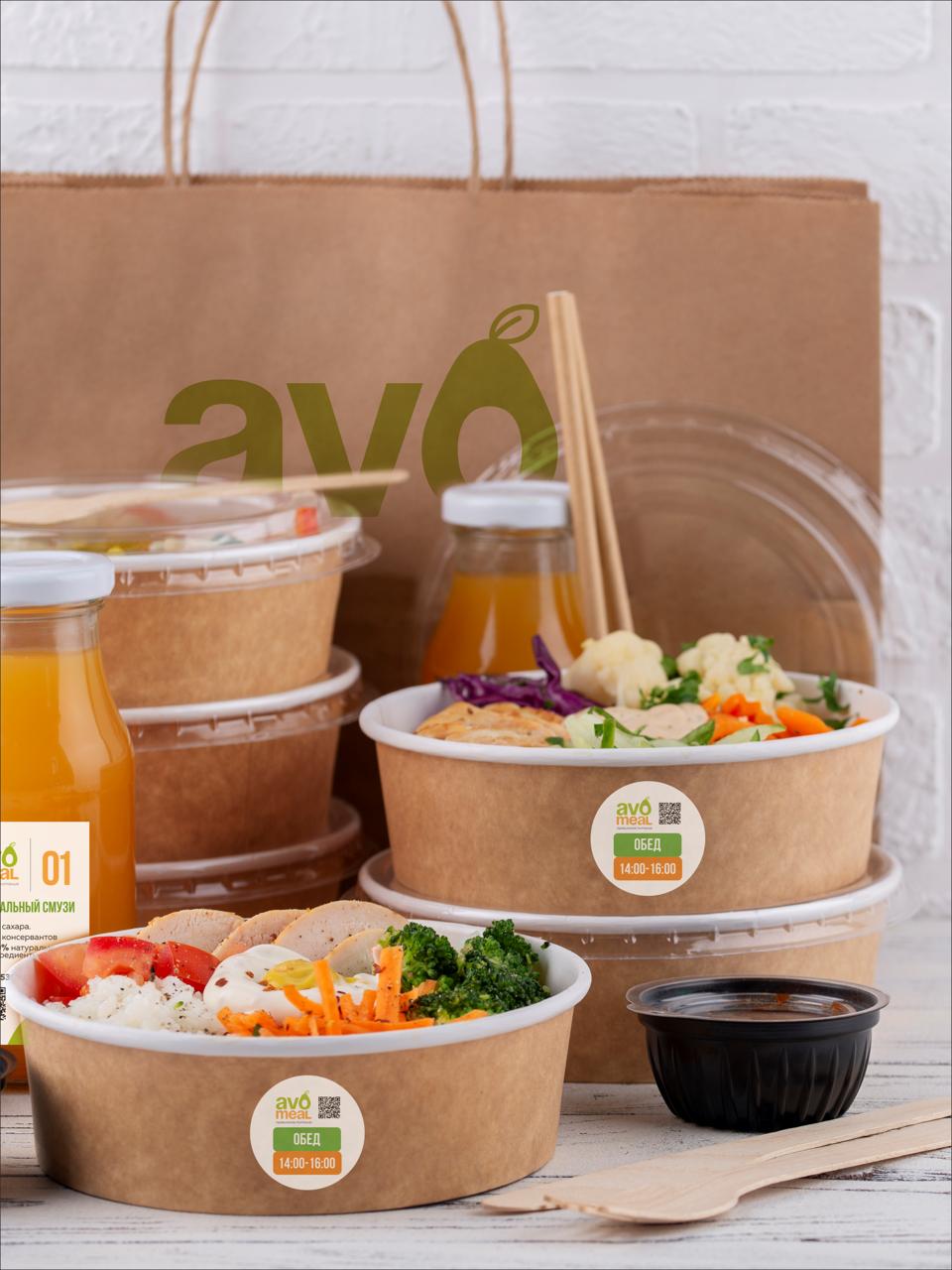 Франшиза доставки правильного питания на каждый день AVOmeal