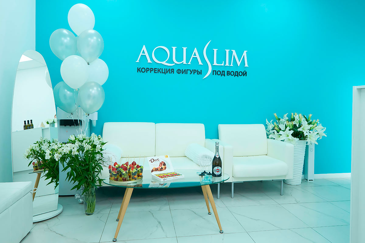 Франшиза студии коррекции фигуры под водой AQUASLIM