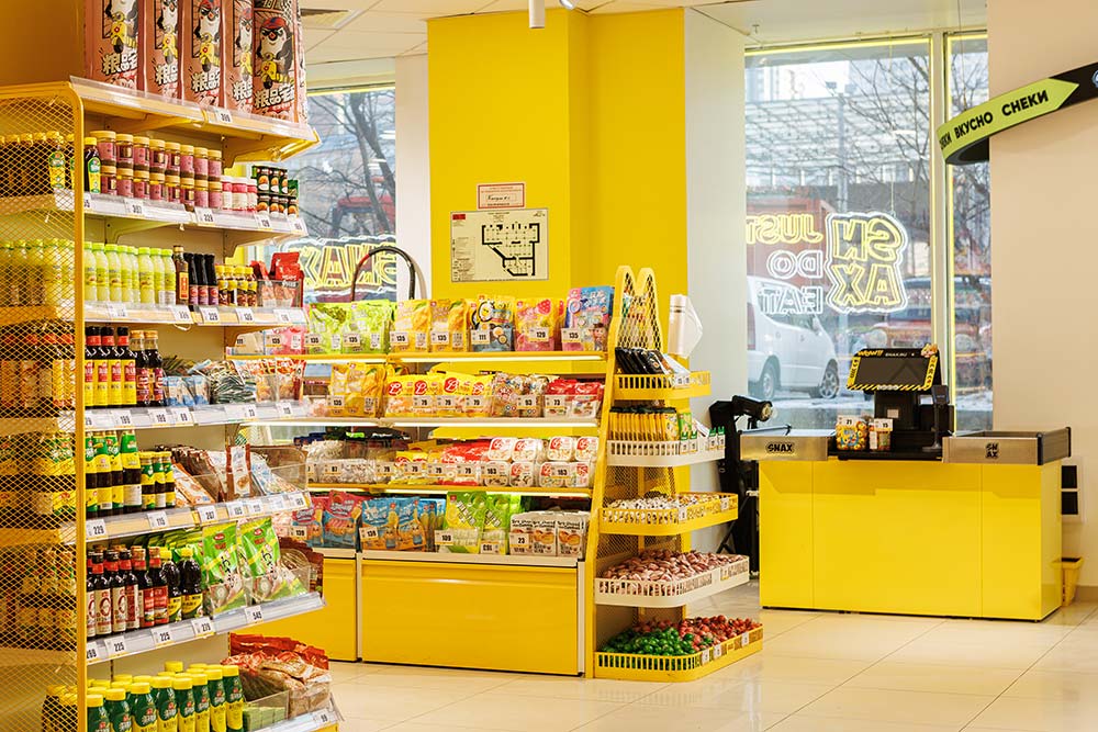 Франшиза магазинов сладостей и снеков SNAX
