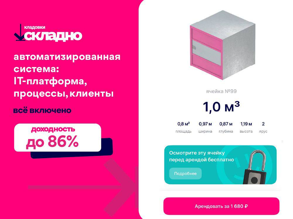 Франшиза «Складно Кладовки»