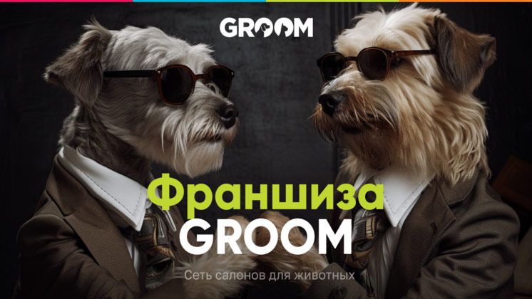 Франшиза GROOM — международная сеть груминг‑салонов