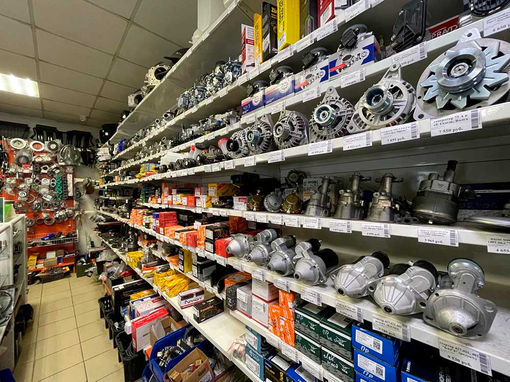 Франшиза «ВСЕ ЧЕТЫРЕ» — магазин запасных частей к автомобилям УАЗ, ГАЗ + сервисное обслуживание (СТО)