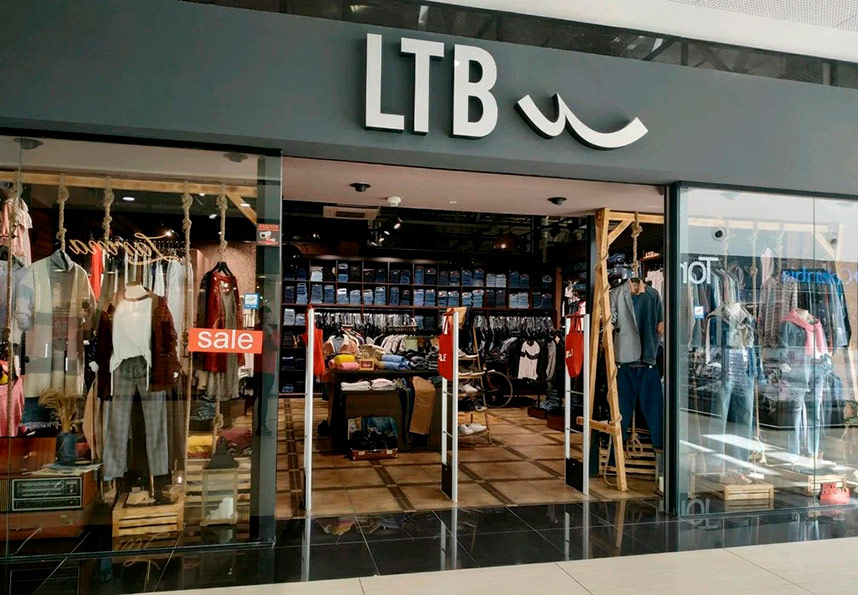 Магазин одежды LTB