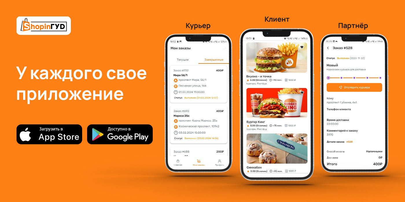 Франшиза единого городского агрегатора «ShopinГУД»