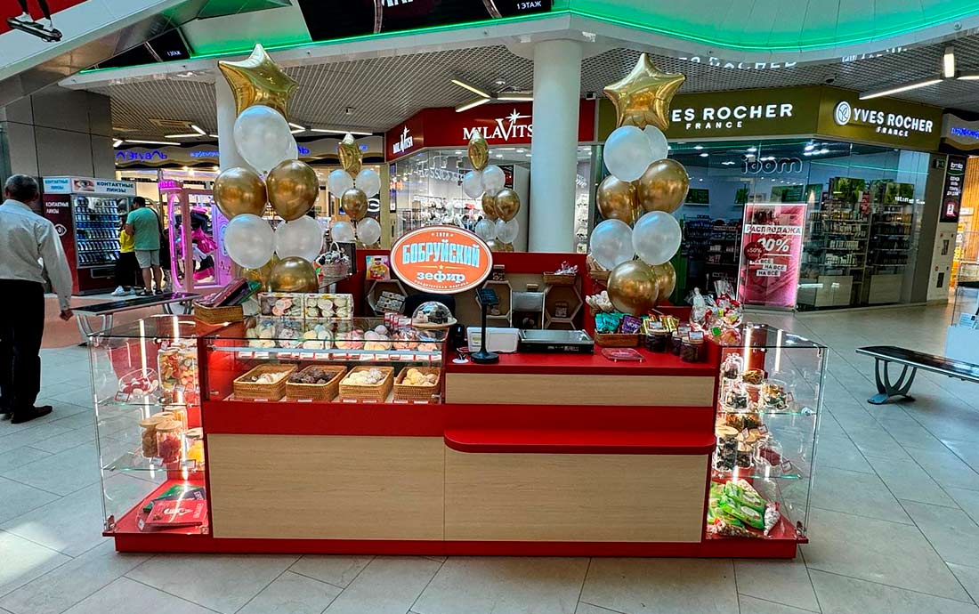 Франшиза кондитерского магазина «Бобруйский зефир»