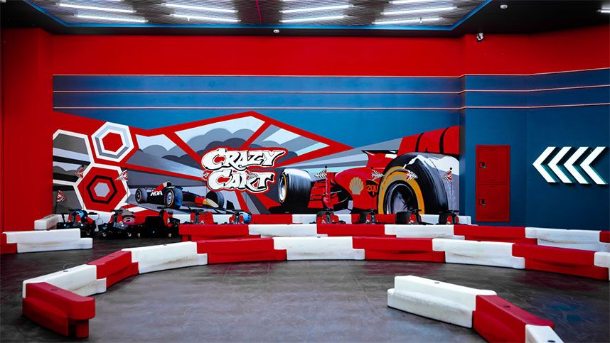 Франшиза сети дрифт-картингов Crazy Cart