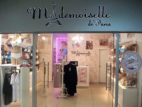 франшиза магазина нижнего белья Mademoiselle de Paris