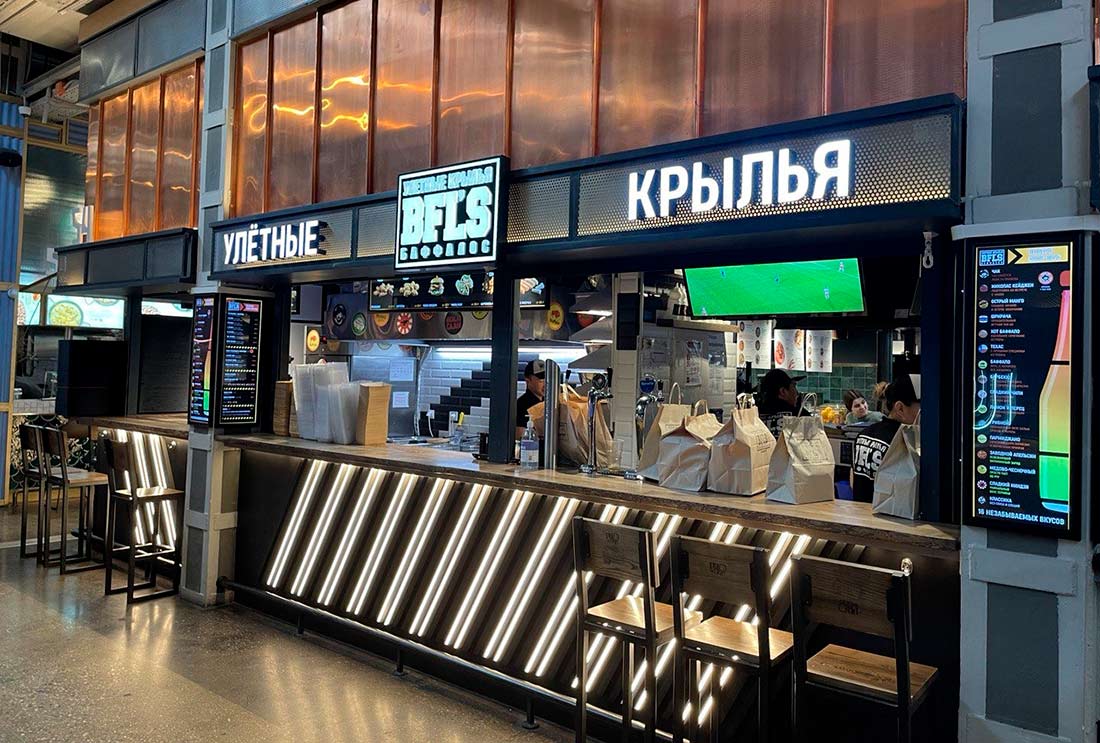 Франшиза сети кафе американской кухни BFL’S (Buffalo’s) «УЛЁТНЫЕ КРЫЛЬЯ»
