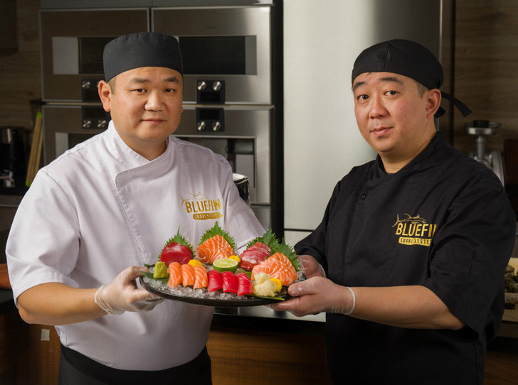 Франшиза премиальной доставки блюд японской кухни и сервированных устриц BLUEFIN