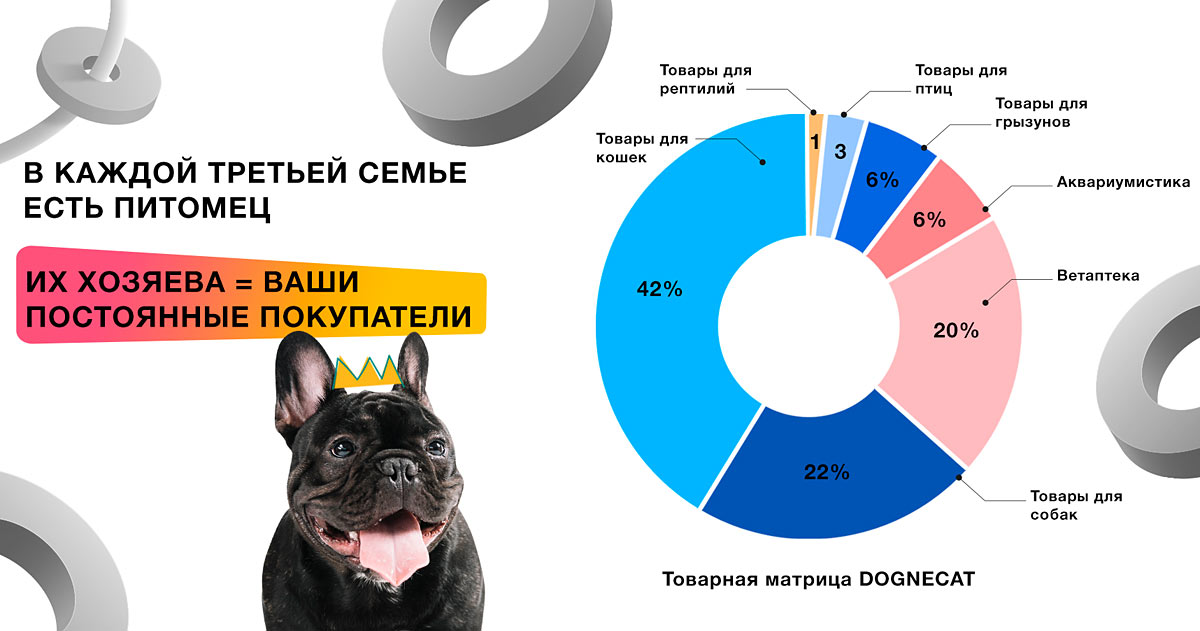 Франшиза городских зоомагазинов DOGNECAT