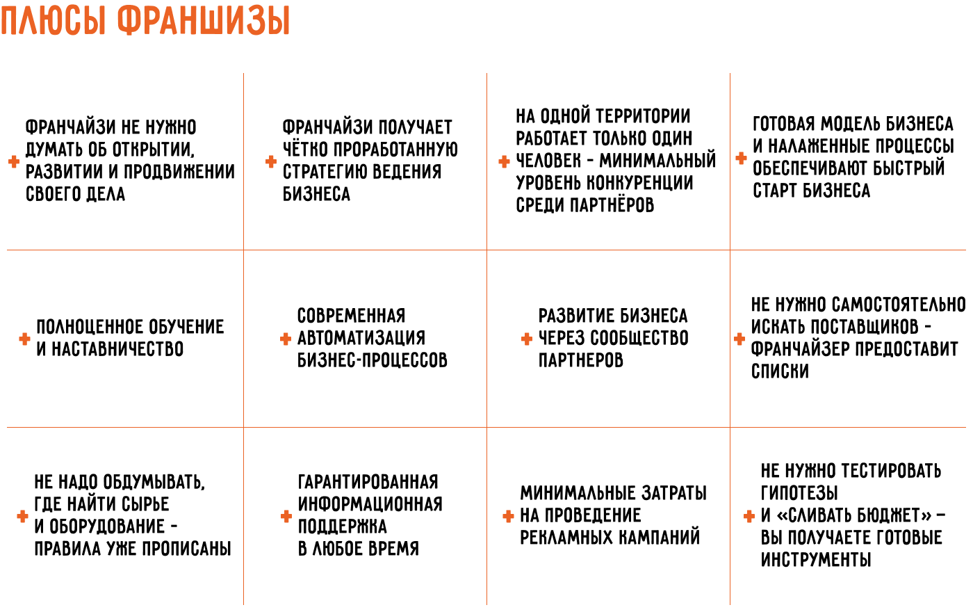 Плюсы и минусы франшизы. Чем выгоден франчайзинг