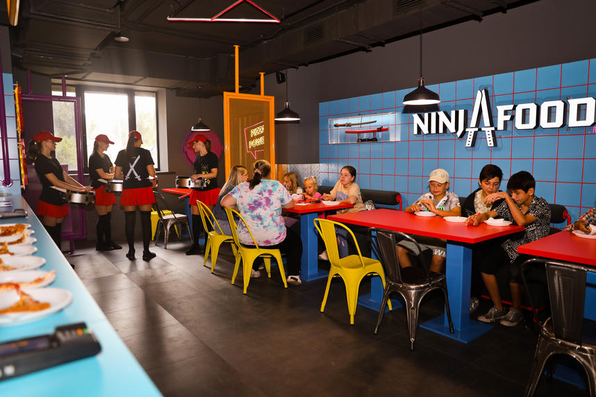 Франшиза сети быстрого питания NinjaFood