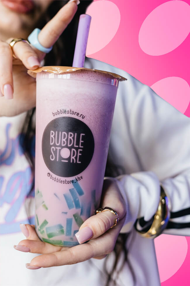 Bubble Store — франшиза азиатских напитков bubble tea